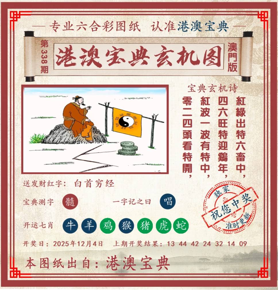 港澳宝典玄机图