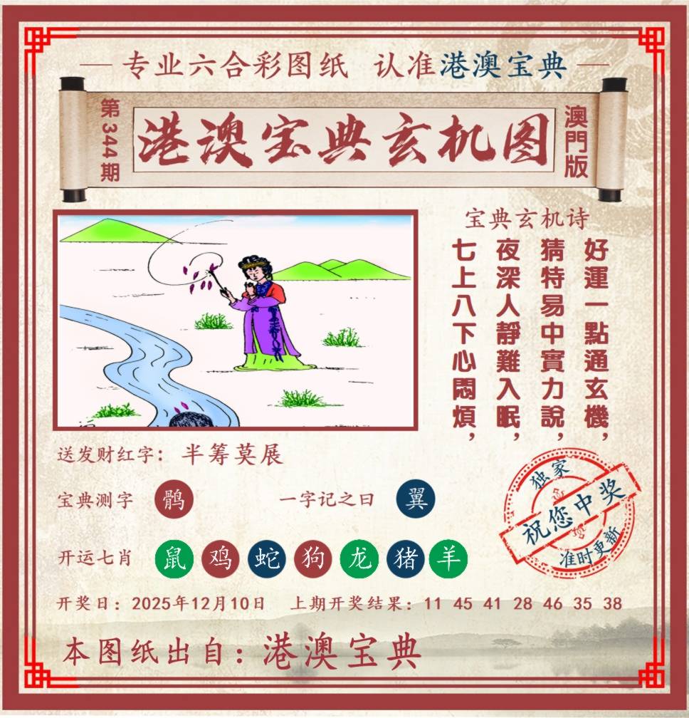 港澳宝典玄机图