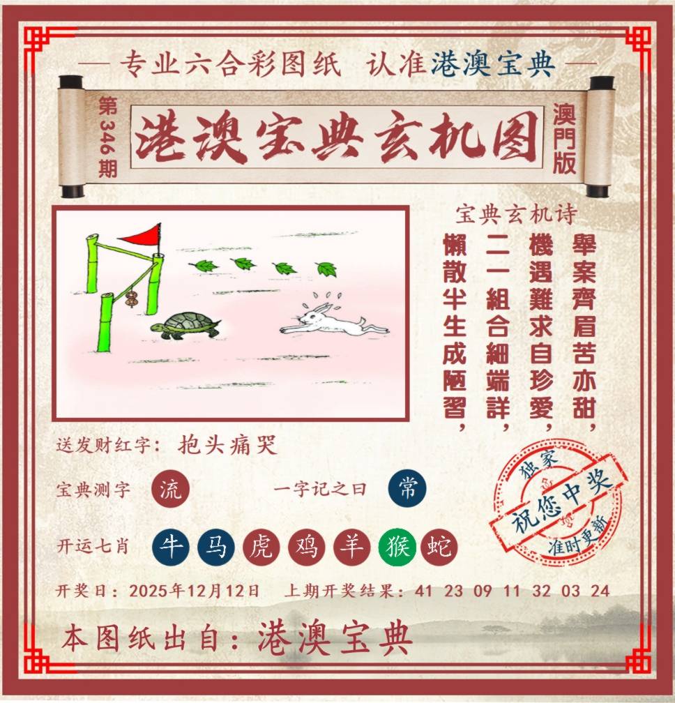 港澳宝典玄机图