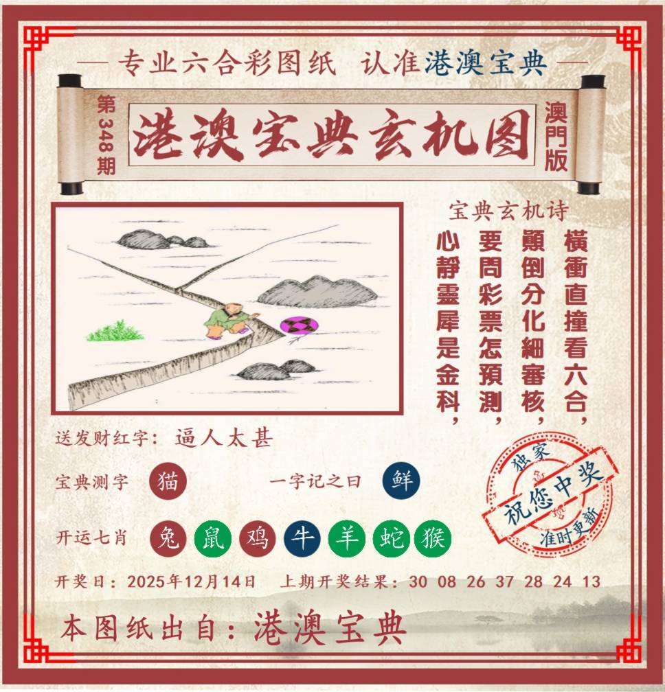 港澳宝典玄机图